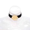 N-8260 E-6676 Punk Simple Earrings Necklace Women Jewelry Set