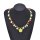N-8264 Bohemian Fashion Colorful Necklace Coin Chains Colorful Beads Necklace for Women