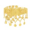 N-8267 Golden Coin Tassel Women Body Jewelry Ethnic Statement Waist Chains