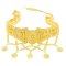 N-8267 Golden Coin Tassel Women Body Jewelry Ethnic Statement Waist Chains