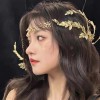 F-1151 Gold Alloy Branch Shaped Hair Accessories for Women