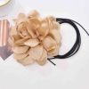 N-8273 Fashion Flower Pattern Rope Women Necklace