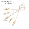 B-1316 Women Chians Bracelets Golden Carved Finger Stall Bracelets