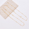 N-8279 New Gold Thin Girls Belt Women's Fashion Balls Waistchain
