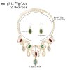 N-8285 Butterfly Women Jewelry Sets Acrylic Pendant Statement Necklace Sets