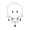 N-8285 Butterfly Women Jewelry Sets Acrylic Pendant Statement Necklace Sets