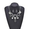 N-8285 Butterfly Women Jewelry Sets Acrylic Pendant Statement Necklace Sets