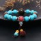 B-1317 Fashion Tibetan Ethnic Turquoise Beaded Bracelet for Women