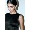 E-6697 European American Fashion Round Metal Crystal Earrings for Women