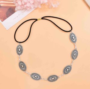 S-0109 Fashion Silvers Belly Chains Hair Band Accessories for Women Party Dance Jewelry Accessories