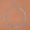 S-0109 Fashion Silvers Belly Chains Hair Band Accessories for Women Party Dance Jewelry Accessories