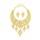 N-8292 Arabic Ethnic Fashion Golden Color Leaf Tassel Bride Wedding Necklace Earring Jewelry Sets