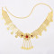 N-8298 Bohemian Gold Metal Red Crystal Flower Waist Belly Chain For Women Dance Belt Body Jewelry