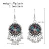 E-6723 Bell Pendant Women Drop Earrings Vintage Bohemian Ethnic Charms Earrings