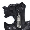 E-6724 Long Chain Pendant Women Drop Earrings Vintage Bohemian Ethnic Charms Earrings