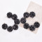 E-6725 Big Pom Pom Hoop Earrings Fashion Ball Earrings