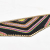 N-8304 Geometric Triangle Rice Bead Women Belt Ethnic Statement Wide Elastic Body Belt for Girls Women Dancing