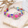 B-1322 Exclusive Custom Colored Beaded Bohemian Style Women's Fashion Bracelet