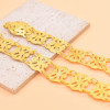 N-8310 Fashion Silver Gold Color Hollow Out Chain Body Waist Chains for Women Metal Belt