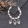 B-1324 Custom Colored Beaded Bohemian Style Hand Charms Women's Fashion Bracelet