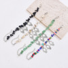 B-1324 Custom Colored Beaded Bohemian Style Hand Charms Women's Fashion Bracelet