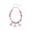 B-1325 Natural Stone Beaded Bohemian Style Elephant Charms Women's Fashion Bracelet