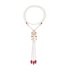N-8318 New Fashion Pearl Beaded Long Chain Pendant Necklace Bride Wedding Yingluo Necklaces Jewelry