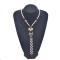 N-8318 New Fashion Pearl Beaded Long Chain Pendant Necklace Bride Wedding Yingluo Necklaces Jewelry