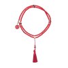 N-8319 Red Beads Women Necklace Tassel Pendant Ethnic Charms Necklaces