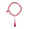 N-8319 Red Beads Women Necklace Tassel Pendant Ethnic Charms Necklaces