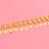 N-8320 Fashion Golden Color Hollow Out Chain Body Waist Chains for Women Metal Belt