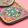N-8323 Hot Selling New Bohemian Style Colorful Handmade Rice Bead Inlaid With Several Small Square Bags In Shape
