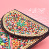 N-8323 Hot Selling New Bohemian Style Colorful Handmade Rice Bead Inlaid With Several Small Square Bags In Shape