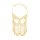 F-1170 Long Tassel Women Hair Jewelry Golden Coin Arab Face Chains