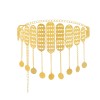 N-8332 New Ethnic Gold Coin Pendant Women's Heavy Metal Gold Waist Chain