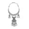 N-8338 Ethnic Women Necklace Vintage Carved Alloy Tassel Statement Chokers Necklaces