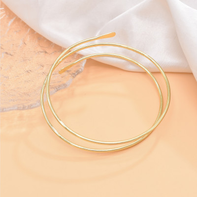 B-1329 New Double Ring Arm Bracelet