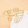 Fashion Golden Alloy Butterfly Pattern Bracelet for Women Jewelry Accessories