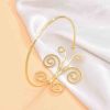 B-1330 Fashion Golden Alloy Butterfly Pattern Bracelet for Women Jewelry Accessories