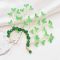E-6732 1Pcs Green Leave Pattern Earrings Ear Cuff for Women Jewelry