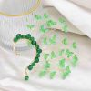 E-6732 1Pcs Green Leave Pattern Earrings Ear Cuff for Women Jewelry