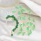 E-6732 1Pcs Green Leave Pattern Earrings Ear Cuff for Women Jewelry