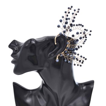 E-6731 Acrylic Women Clips Earrings Baroque Elegant Ear Cuff