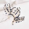 E-6731 Acrylic Women Clips Earrings Baroque Elegant Ear Cuff