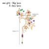 E-6730 Acrylic Women Clips Earrings Baroque Elegant Ear Cuff