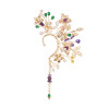 E-6730 Acrylic Women Clips Earrings Baroque Elegant Ear Cuff