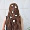 F-1182 6PCS Sunflower Women HairJewelry Beach Party Cute Hairpin