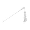 F-1183 Gold/Silver Chinese Style Hair Accessories Tassel Hairpin Hair Fork for Girls Women