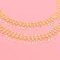 N-8350 Women Body Jewelry Golden Arab Ethnic Tassel Long Shoulder Chains