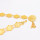 N-8354 Bohemian gold flower waist chain